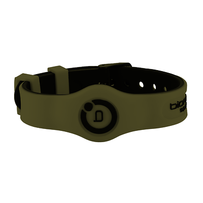 Bioflow Sport Flex Magnetic Therapy Wristband Khaki/Black From Bioflow  Direct