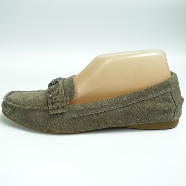 Coach FORTUNATA Brown Suede Classic Driver Moc Loafer Flat Coach FORTUNATA Brown Suede Classic Driver Moc Loafer Flat