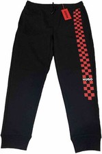 HUGO BOSS XXL Duebeck Placement Print Joggers BLK Style 50488143 NWT MSRP  118