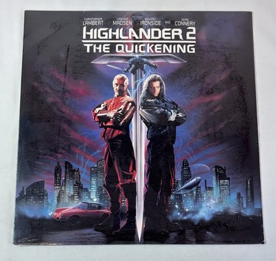 SEALED laserdisc ~HIGHLANDER 2 THE QUICKENING Sean Connery, Christopher Lambert
