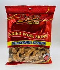 Bemar Snacks-Fried Pork Skins Seasoned Strips...