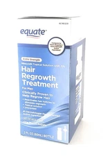 Equate Hair Regrowth Treatment for Men, Minoxidil 5% Topical Solution, 2 fl oz