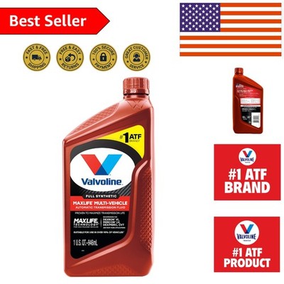 Multi-Vehicle Full Synthetic ATF 1 Quart - Enhance Performance & Prevent Leaks