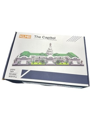 KLMEi New Big Architecture United States Capitol Model Building Kit 3630 PCS，A G