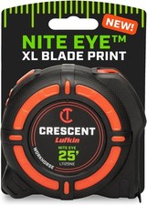Lufkin 25 Ft. WORKHORSE NITE EYE Tape Measure  L1125NE