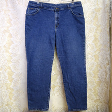 Vintage 90s Plus Size 24 Womens Riders Denim Jeans Mom High Rise Classic 157226F