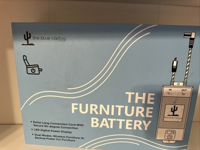 The Blue Cactus Universal Battery Pack for Reclining Furniture with LCD Display