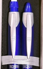 Paper Mate PhD ULTRA Blue Pen and .5mm Pencil Boxed Set, 20+ yrs old, Rare Set