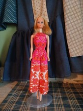 Traje de Barbie vintage Walk Lively con Steffi