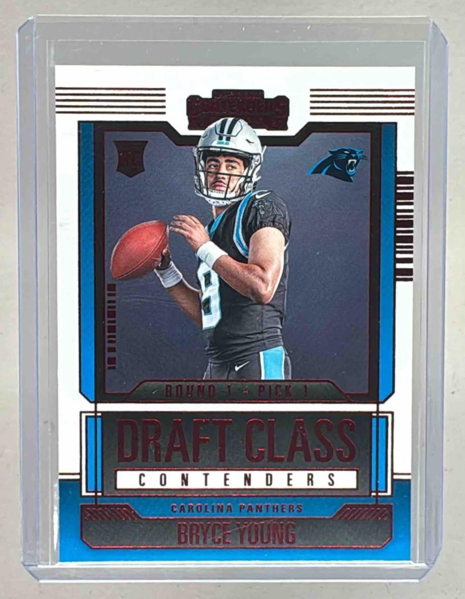 Bryce Young 2023 Panini Contenders #3 Red Draft Class Rookie RC