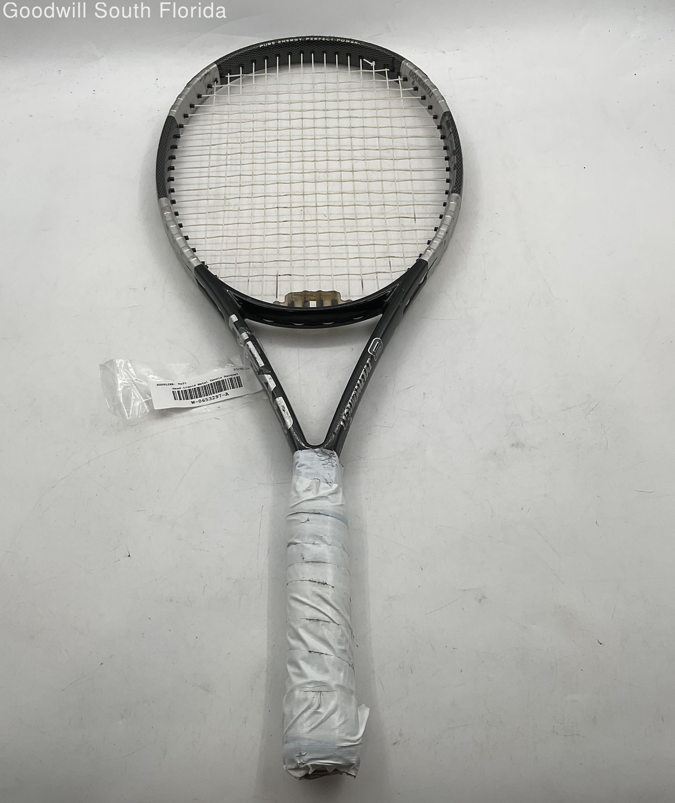 Head Liquidmetal 8 Black Silver Pure Energy Perfect Power Tennis Racquet