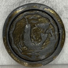 Vintage Brass Belt Buckle