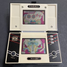 Nintendo Game & Watch Pinball Handheld System Console 1983 PB-59 Retro Game Used