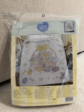 Kit copri culla 34x43 BUCILLA 2011 Precious Moments nuovo bambino stampato punto croce