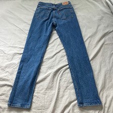 LEVI'S 501XX Womens Jeans 29x32 Button Fly Medium Wash Straight Leg Casual 2021