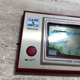 Nintendo Game Watch Widescreen Octopus 6833