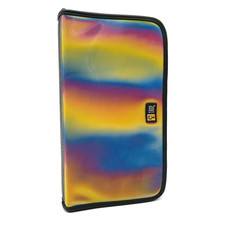 Case Logic 96 Disc Wallet Universal CD DVD Case Holographic Rainbow Ships Fast