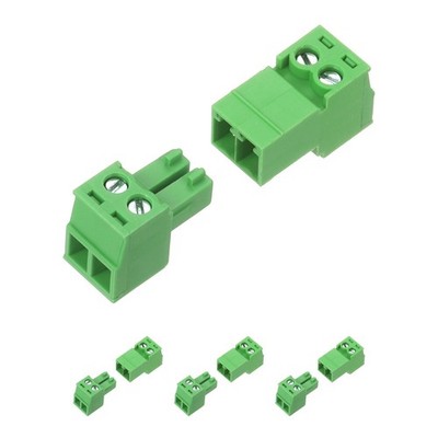 4 Set 2 Pin 3.81mm Pitch PCB Mount Screw Terminal Block Connector Plugs