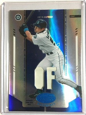 2004 Leaf  Ichiro  SUZUKI Certified Game-Used Bat MEM  /100 MARINERS