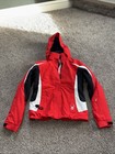 Spyder Women’s Size 4 Red/Black/White winter Jacket Full Zip EUC — photo 1