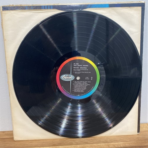 Frank Sinatra In the Wee Small Hours 1955 W-581 Vinyl LP Vtg Record Jazz 16 Song - Picture 7 of 11