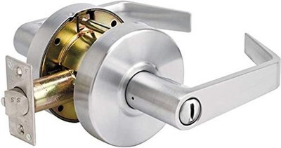 Master Lock Privacy Door Lock, Commercial Lever Style Handle, Brushed unit