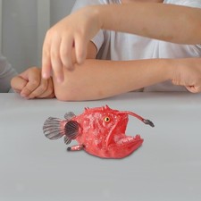 Anglerfish Figure Collection Pretend Play Sea Fish Model for Boys Girls