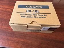 TASCAM DR-10L Pro Digital Audio Recorder With Lavalier Microphone NEW unused