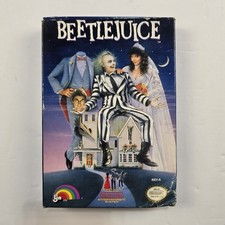 Beetlejuice Nintendo NES 1991 Game Complete In Box CIB LJN Tim Burton Vintage Us