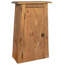 Legno Massello di Pino Armadietto Pensile Bagno 42x23x70 cm Mobiletto vidaXL