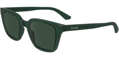 Calvin Klein Translucent Green Square Sunglasses - CK24506S 300