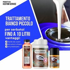 Tank Sealer Bianco trattamento serbatoio -KIT SMALL Togliruggine Arruginito 