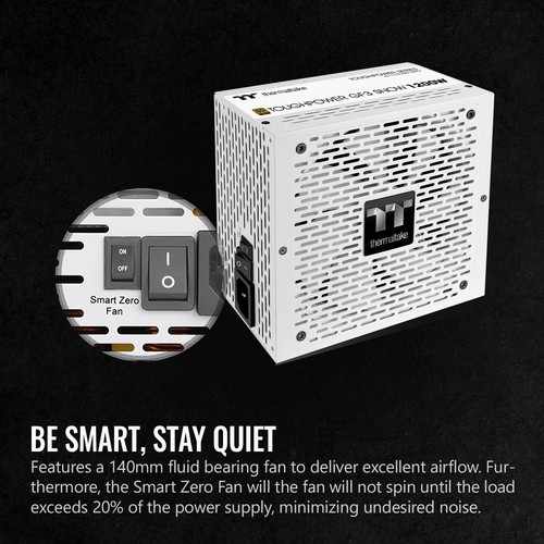 Toughpower GF3 Snow Edition 1200W 80+ Gold Full Modular SLI/Crossfire Ready A... - 第 5/6 張圖片