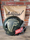 MICHAEL PENIX JR AUTOGRAPHED OFFICIAL NFL HELMET SALUTE TO SERVICE BECKETT COA