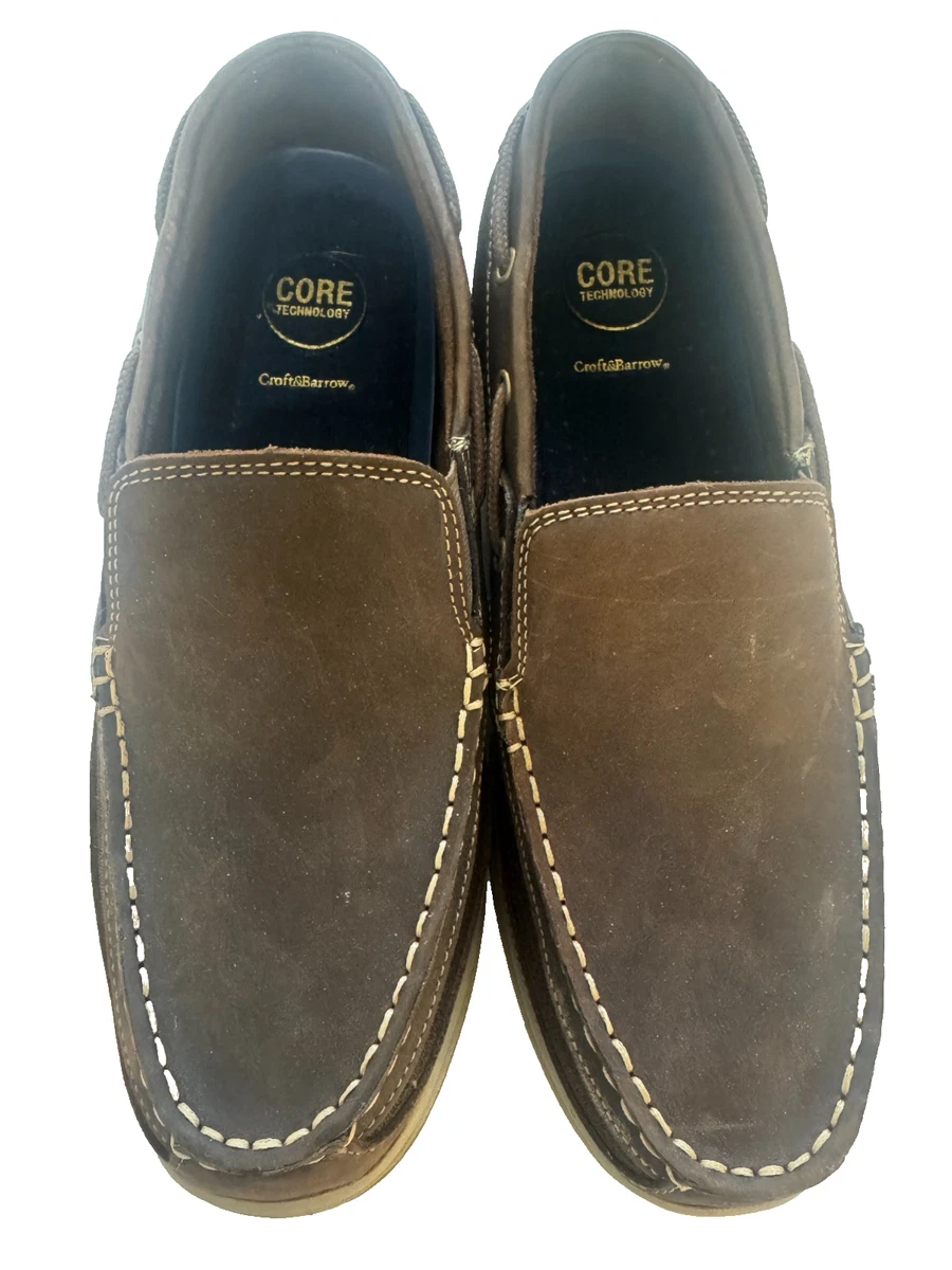 Croft & Barrow Leather Upper M Loafer Casual Shoes for Men 