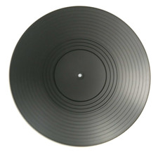 Plattentellerauflage / Gummimatte für Plattenspieler 29 cm Ø