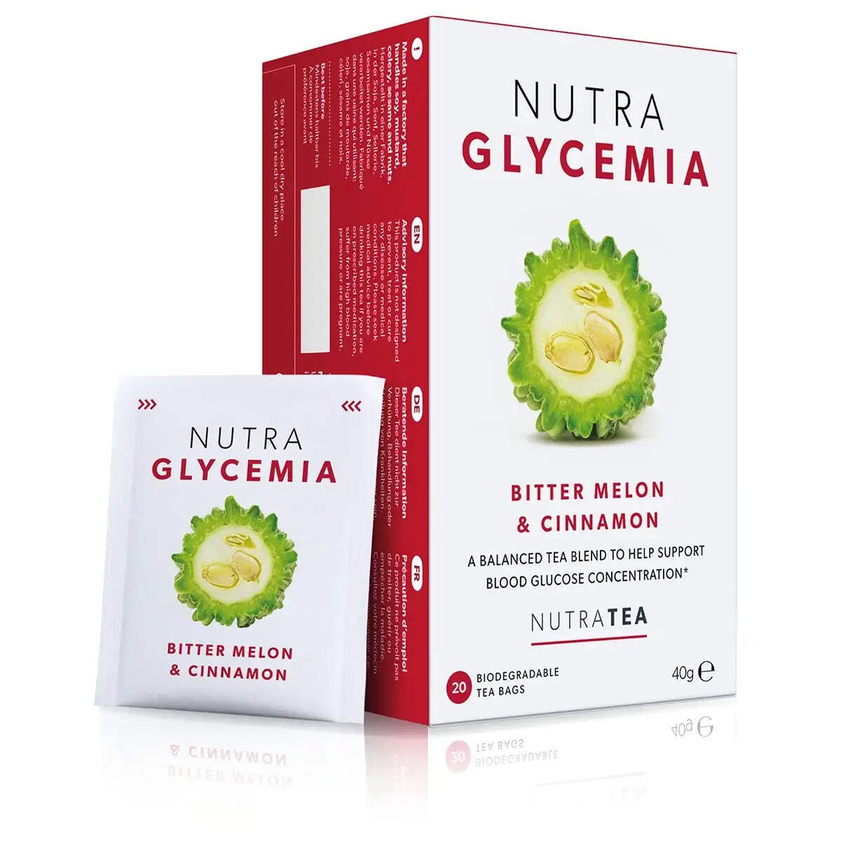 Nutratea Black Nutraglycemia - Bitter Melon Tea - 20 Tea Bags - Image 7