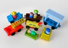 Lot of 14 Vintage Fisher-Price Little People and Accessories