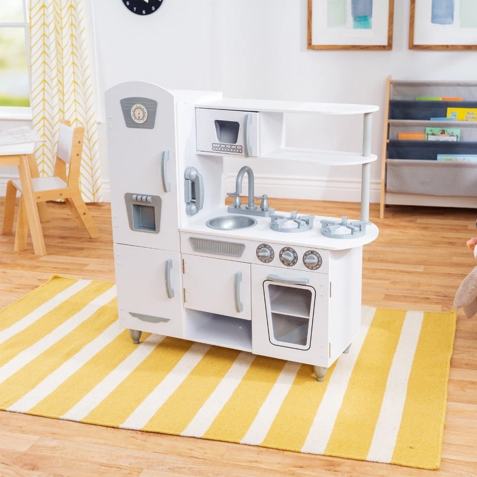 kidkraft - Vintage Play Kitchen - White |3914 - Image 2 of 4