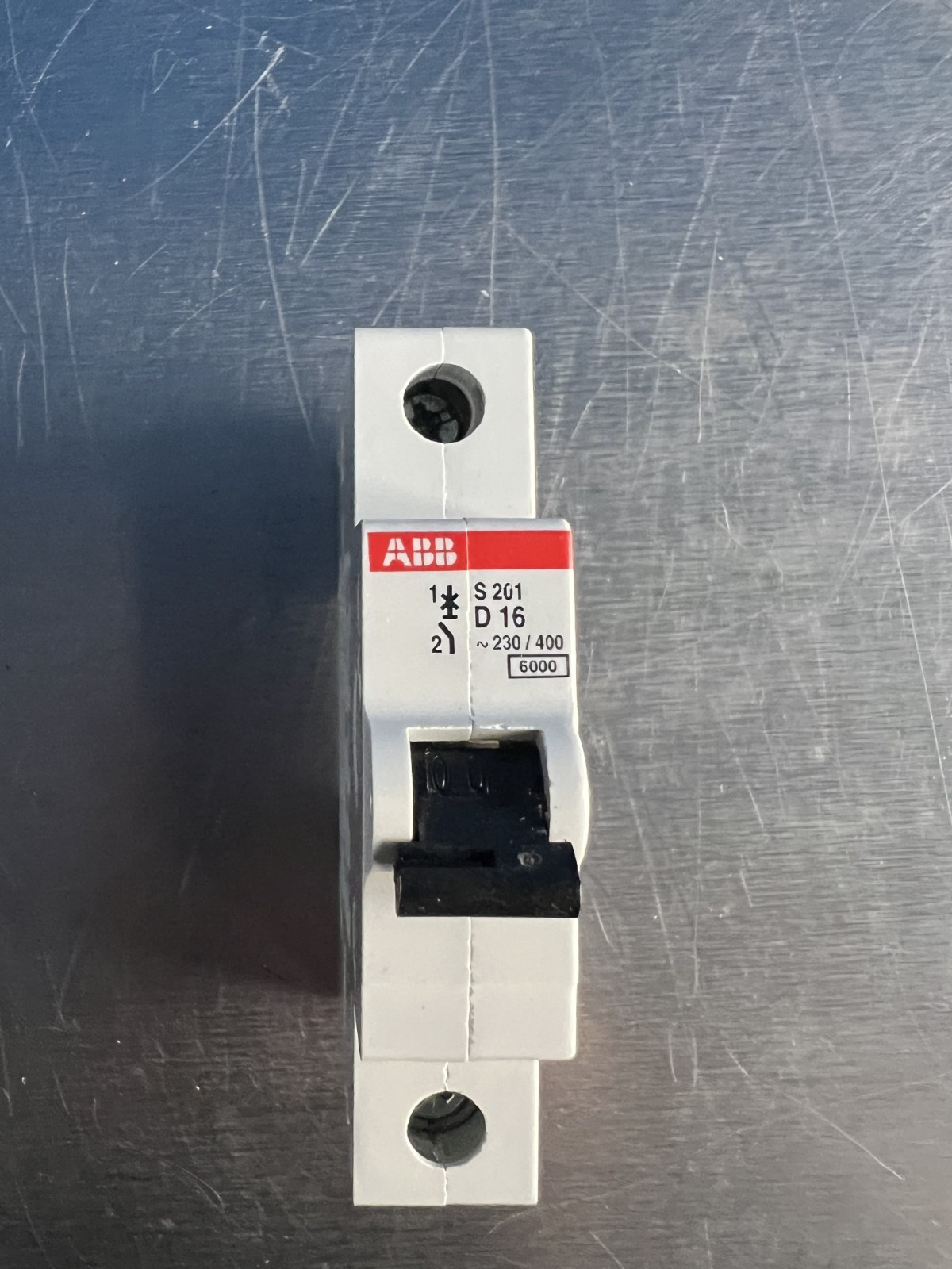 ABB S201-D16 Miniature Inrush Circuit Breaker MCB 1P D-Curve 16A 2CDS251001R0161
