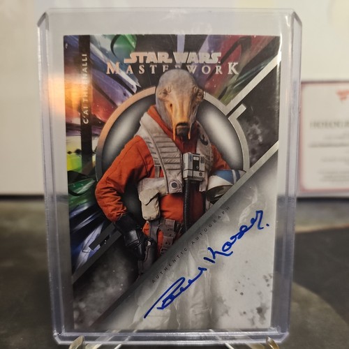 2022 Topps Masterwork Star Wars - PAUL KASEY - Autograph as C'AI THRENALLI