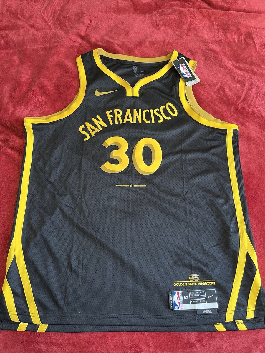 NBA Golden State Warriors Steph Curry City Edition Swingman Jersey - Main Image