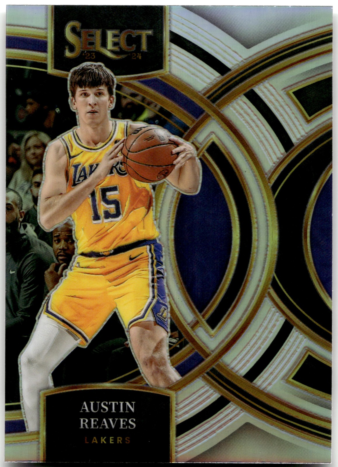 2023-24 Panini Select #149 Austin Reaves Silver Prizms