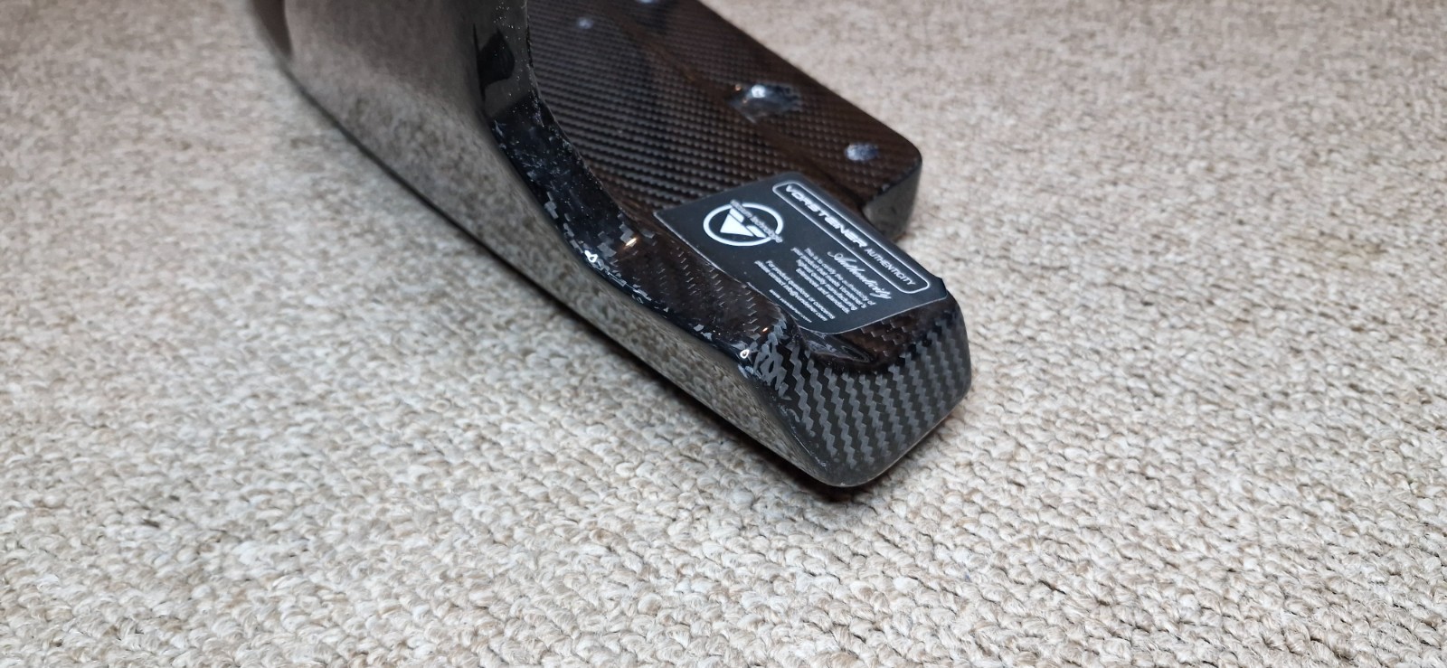 Vortsteiner Lamborghini Huracan EVO Monza Edizione Front Spoiler (Carbon Fiber)