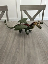 How To Train Your Dragon Movie 2 Headed Dragon Action Figure EUC Rare HTF