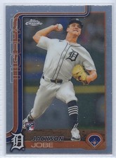 JACKSON JOBE RC 2025 TOPPS CHROME #249 DETROIT TIGERS ROOKIE