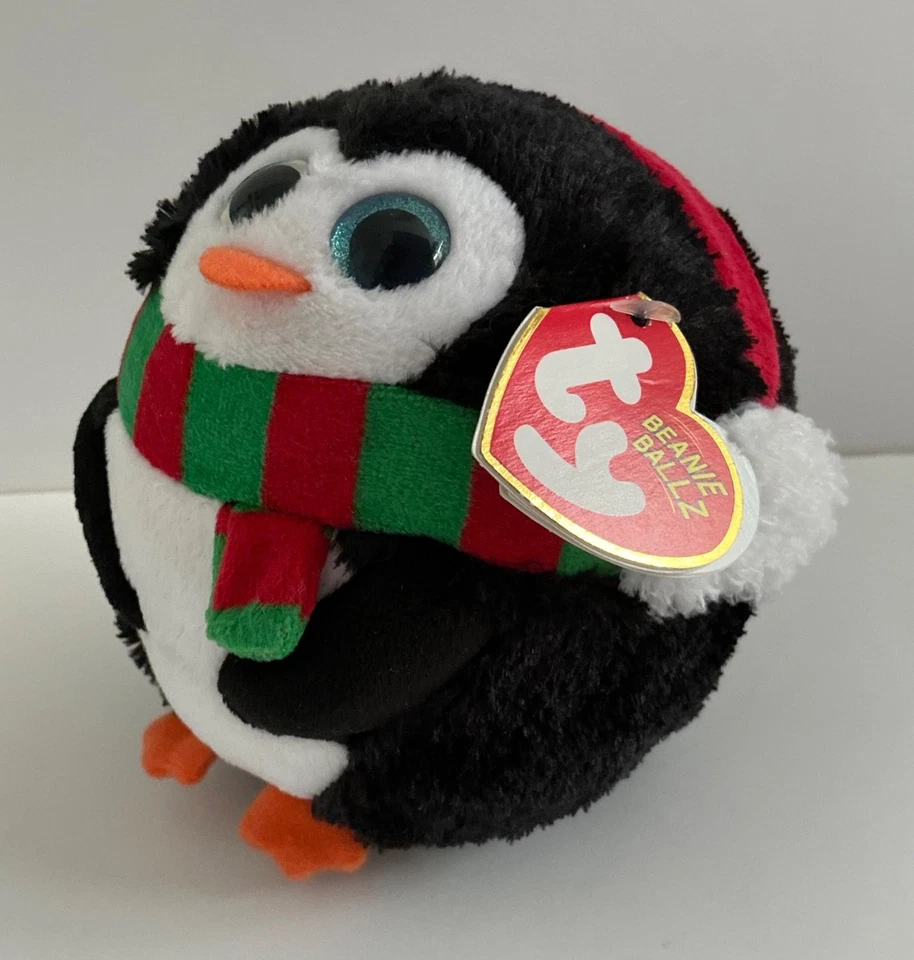 Ty Beanie Babies - Icicles Penguin (Beanie Ballz Collection) 2013 Extremely Rare - Image 2 of 4