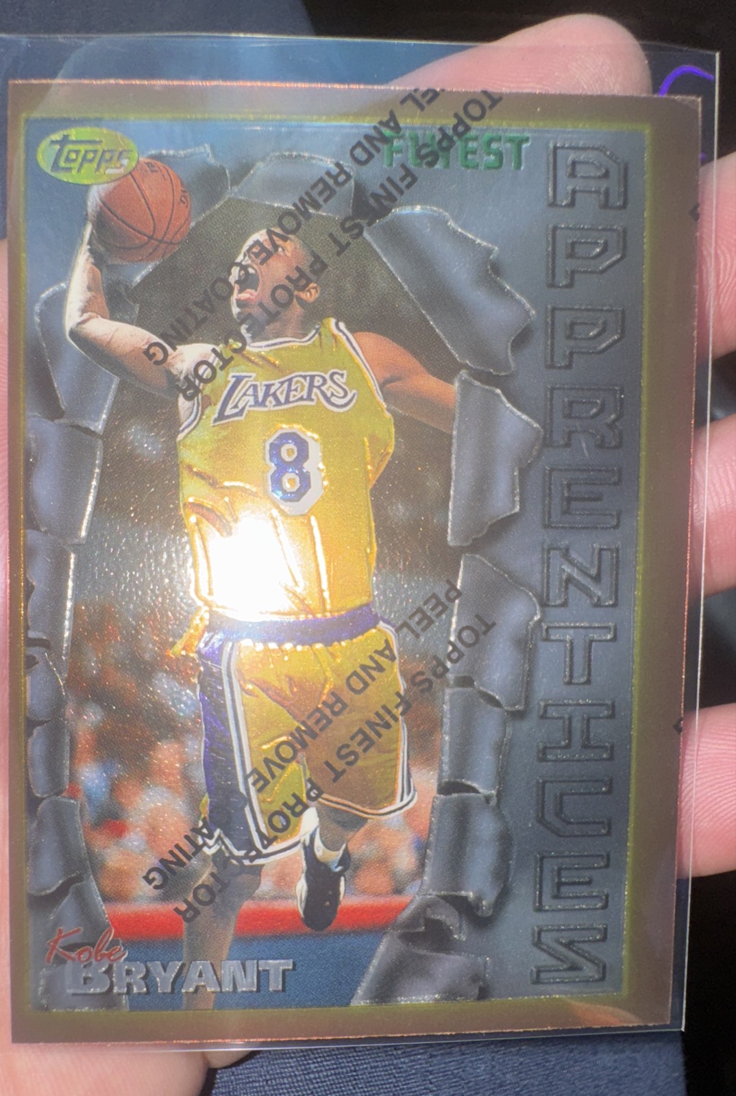 Kobe Bryant 1996 Topps Finest #74 Bronze - Base (No Coating) Price