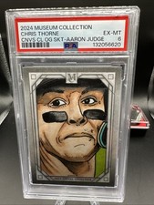 2024 Museum Collection Chris Thorne Canvas Aaron Judge 1/1