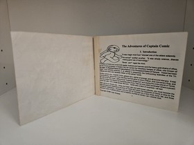 Captain Comic Instruction Manual Only Nintendo NES
